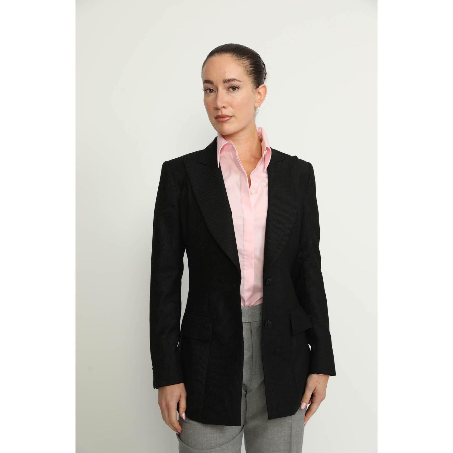 Women Sion Jacket - Sion Black Fitted Jacket