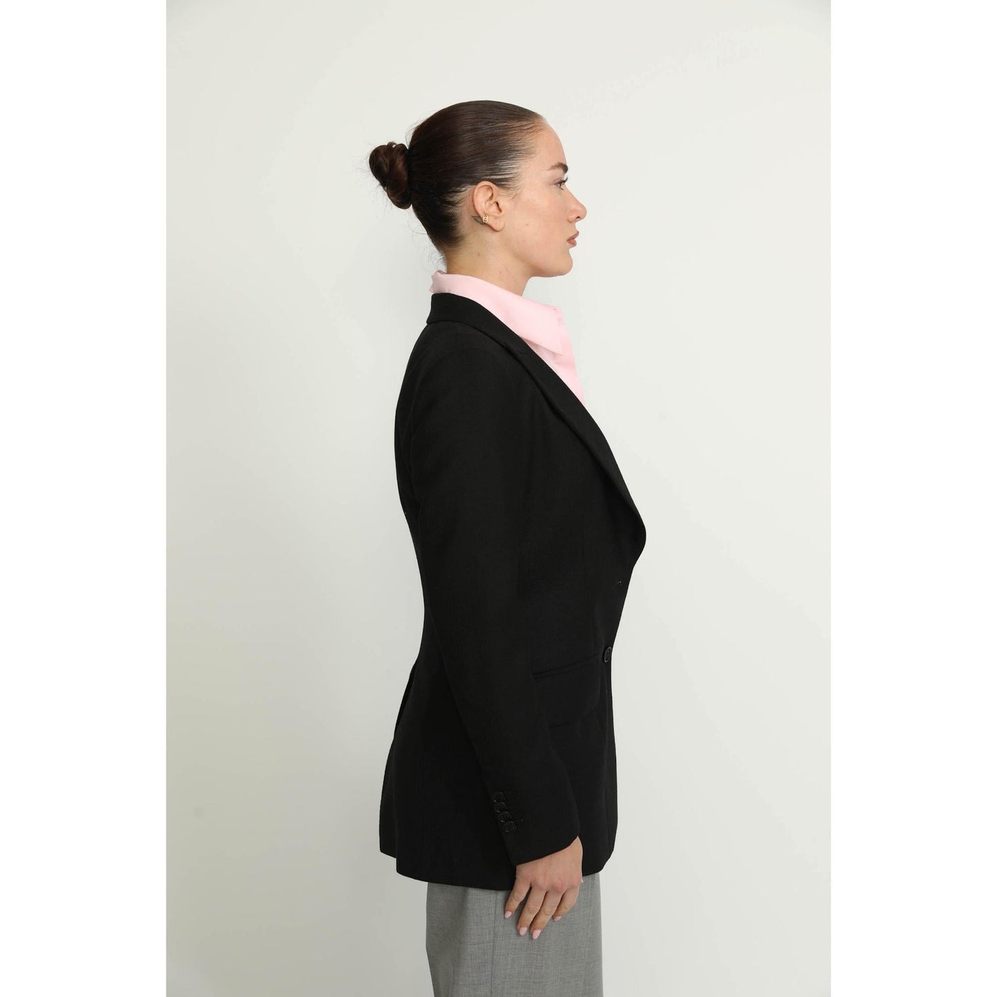 Women Sion Jacket - Sion Black Fitted Jacket