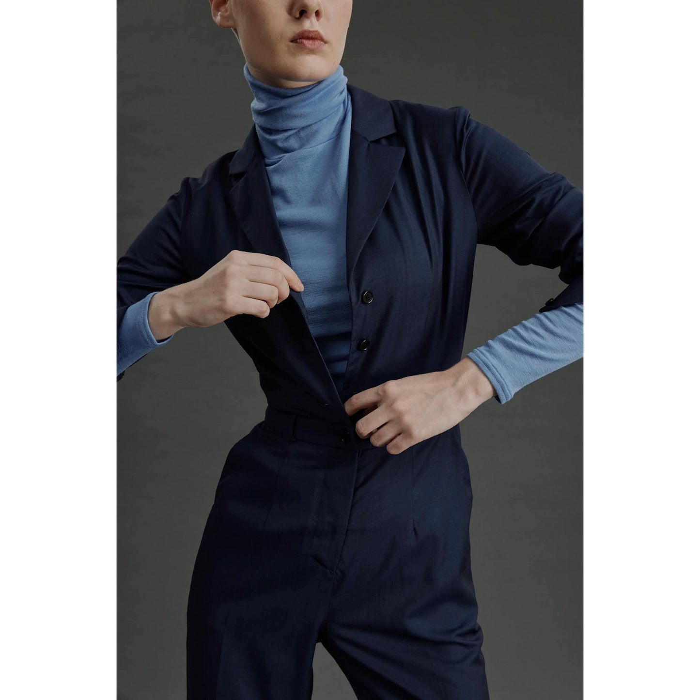 Women Chaves Jumpsuit - Jumpsuit in Midnight Blue
