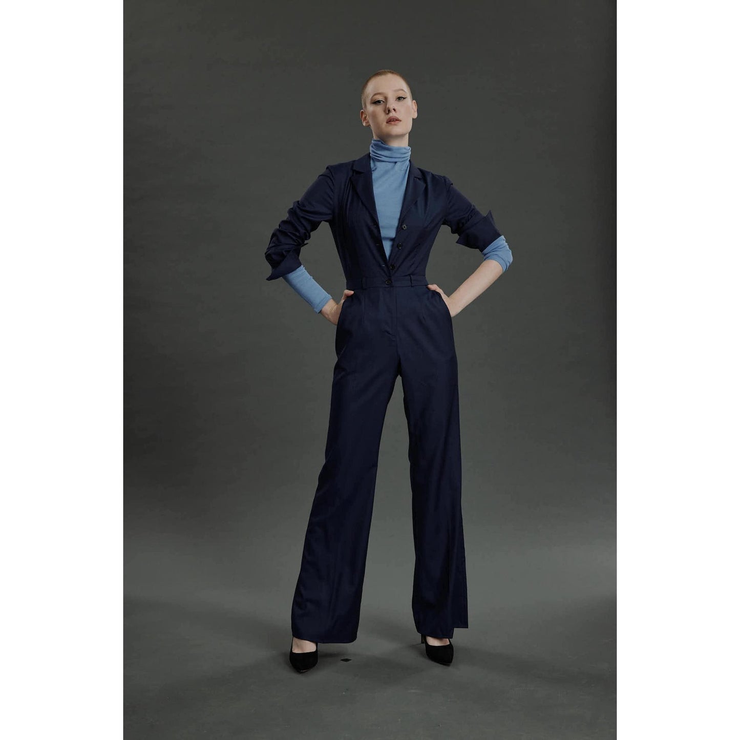Women Chaves Jumpsuit - Jumpsuit in Midnight Blue