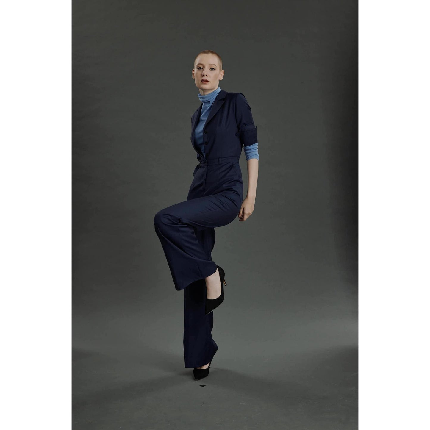 Women Chaves Jumpsuit - Jumpsuit in Midnight Blue