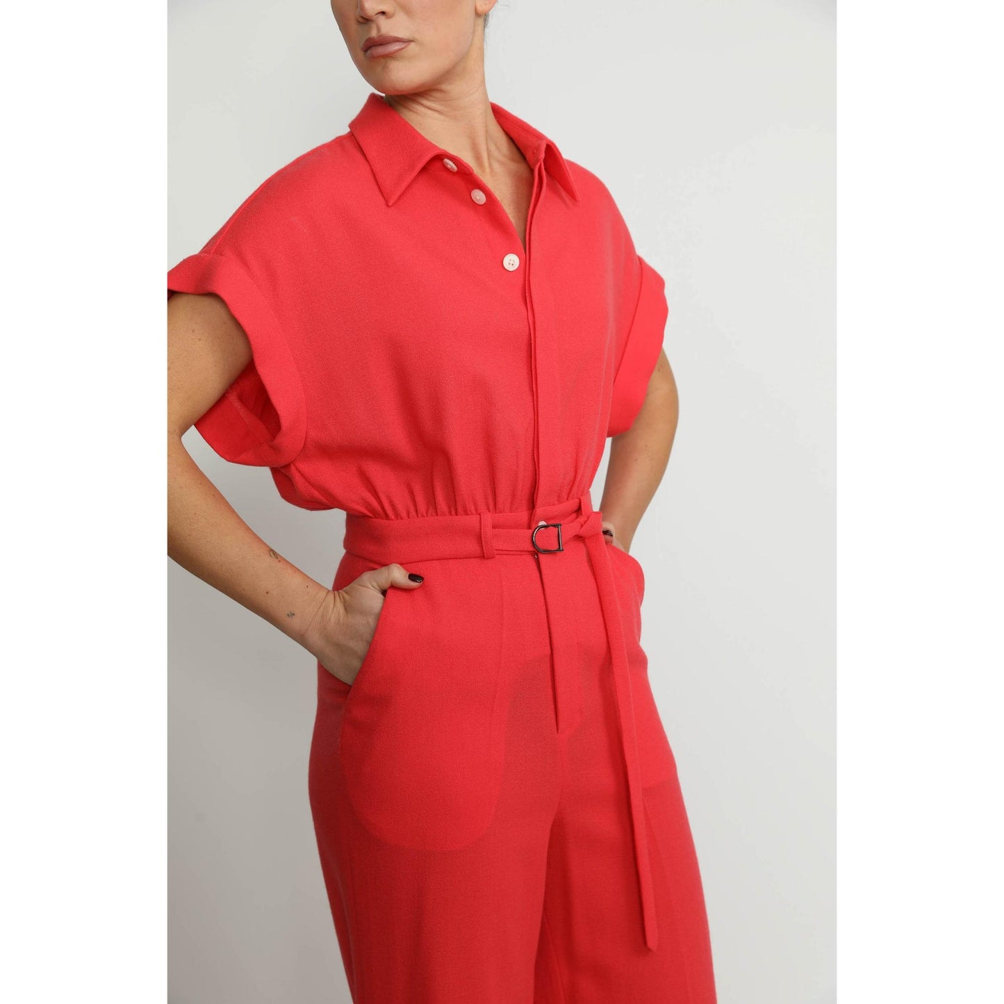 Women Glarus Jumpsuit - Glaurus Jumpsuit in Sweet Pink