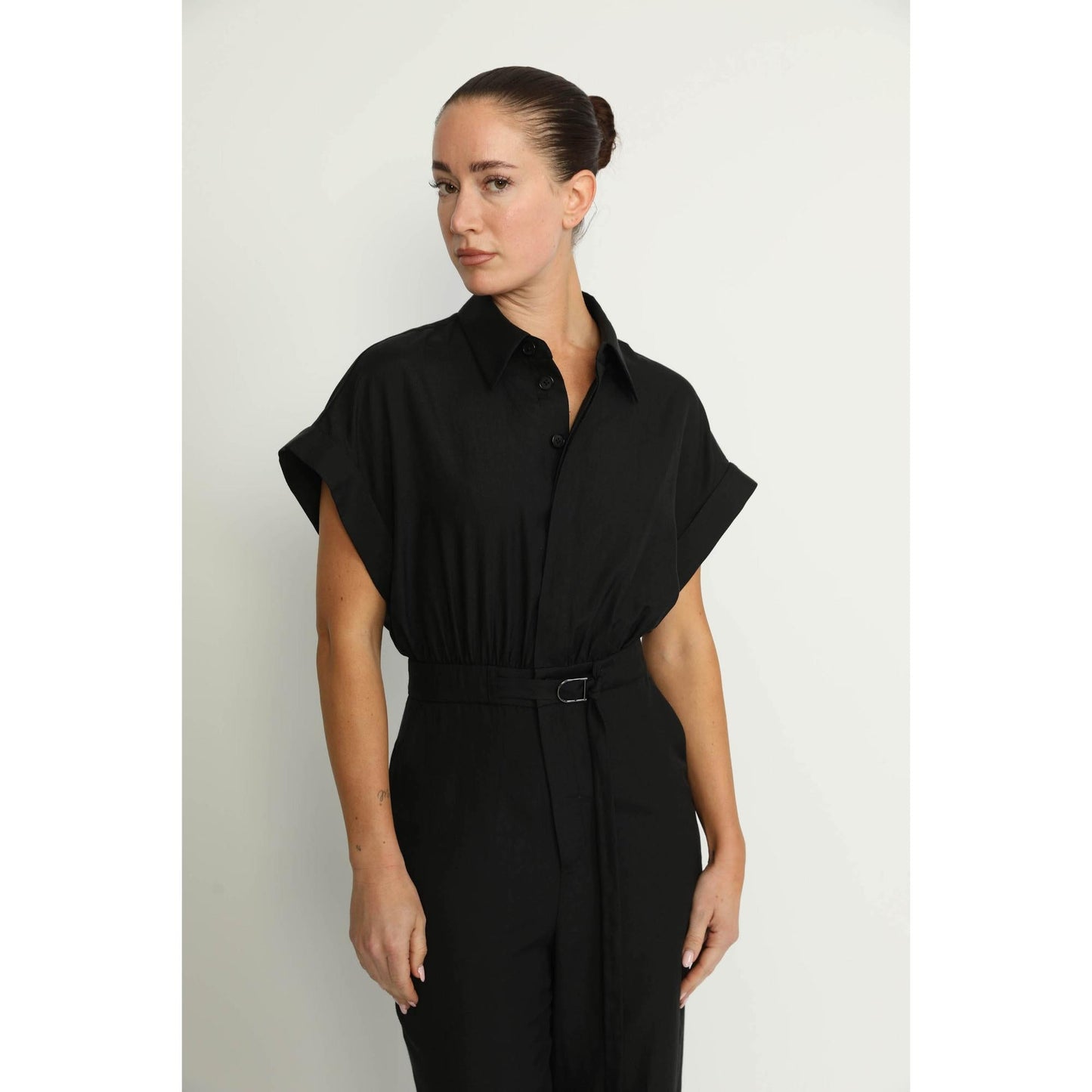 Women Glarus Jumpsuit - Glaurus Jumpsuit in Black