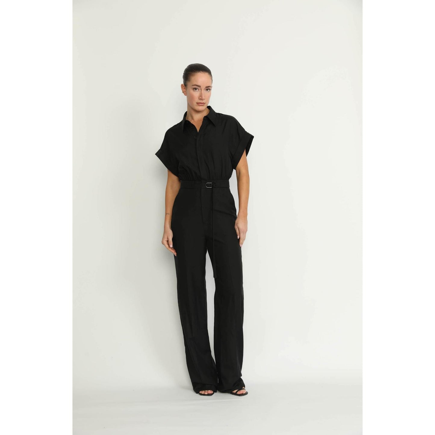 Women Glarus Jumpsuit - Glaurus Jumpsuit in Black
