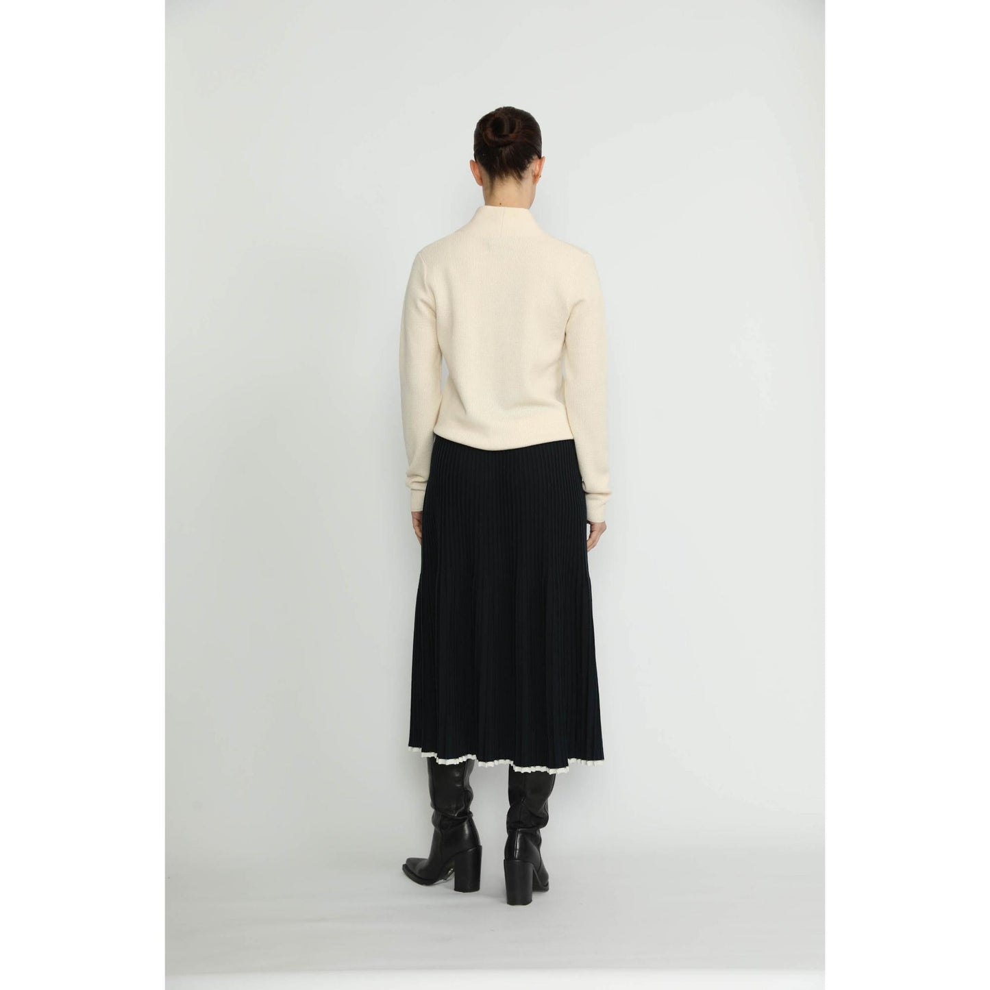 Women Appenzell Cardigan - Appenzell Merino Wool Wrap Cardigan - White