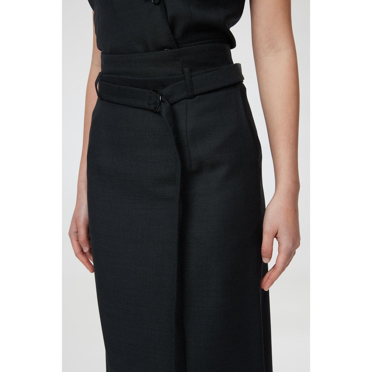 Women Florence Skirt - Maxi Pencil Skirt in Navy