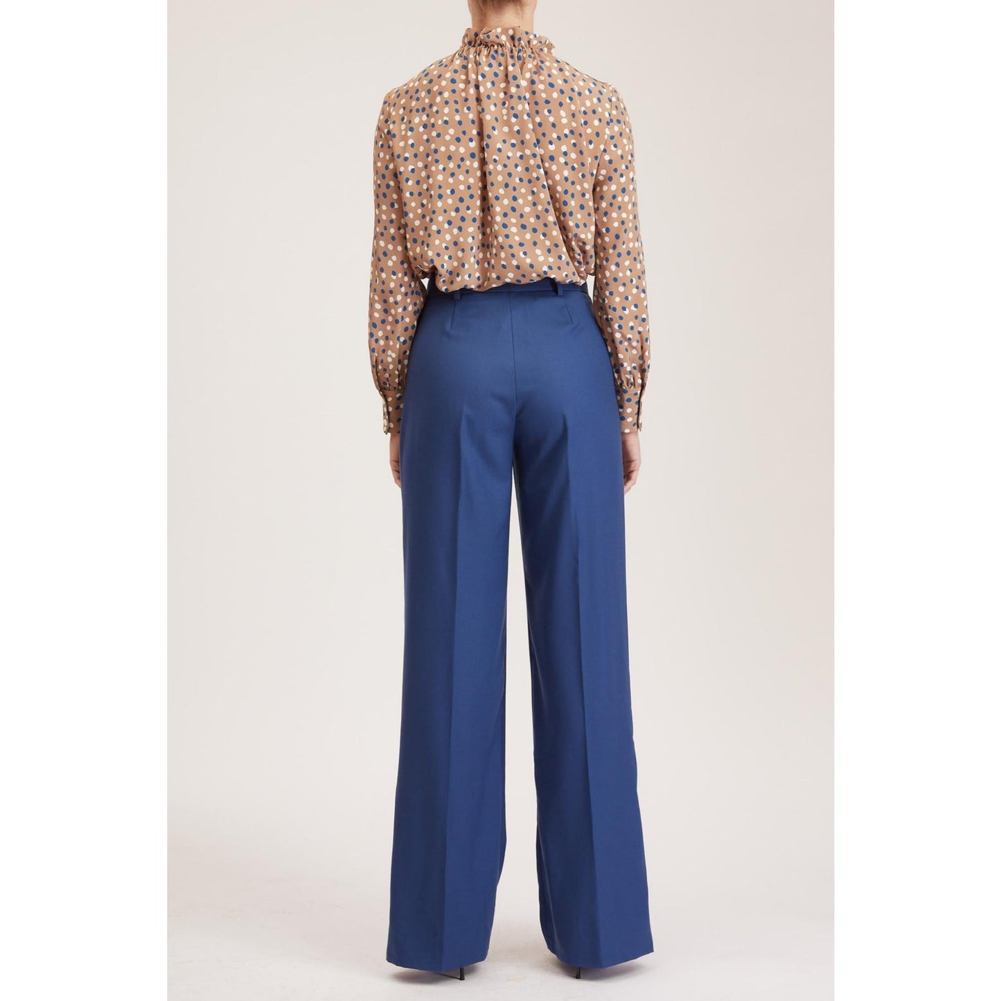 Women Blackpool Trousers - High Waisted, Wide Leg, Trouser