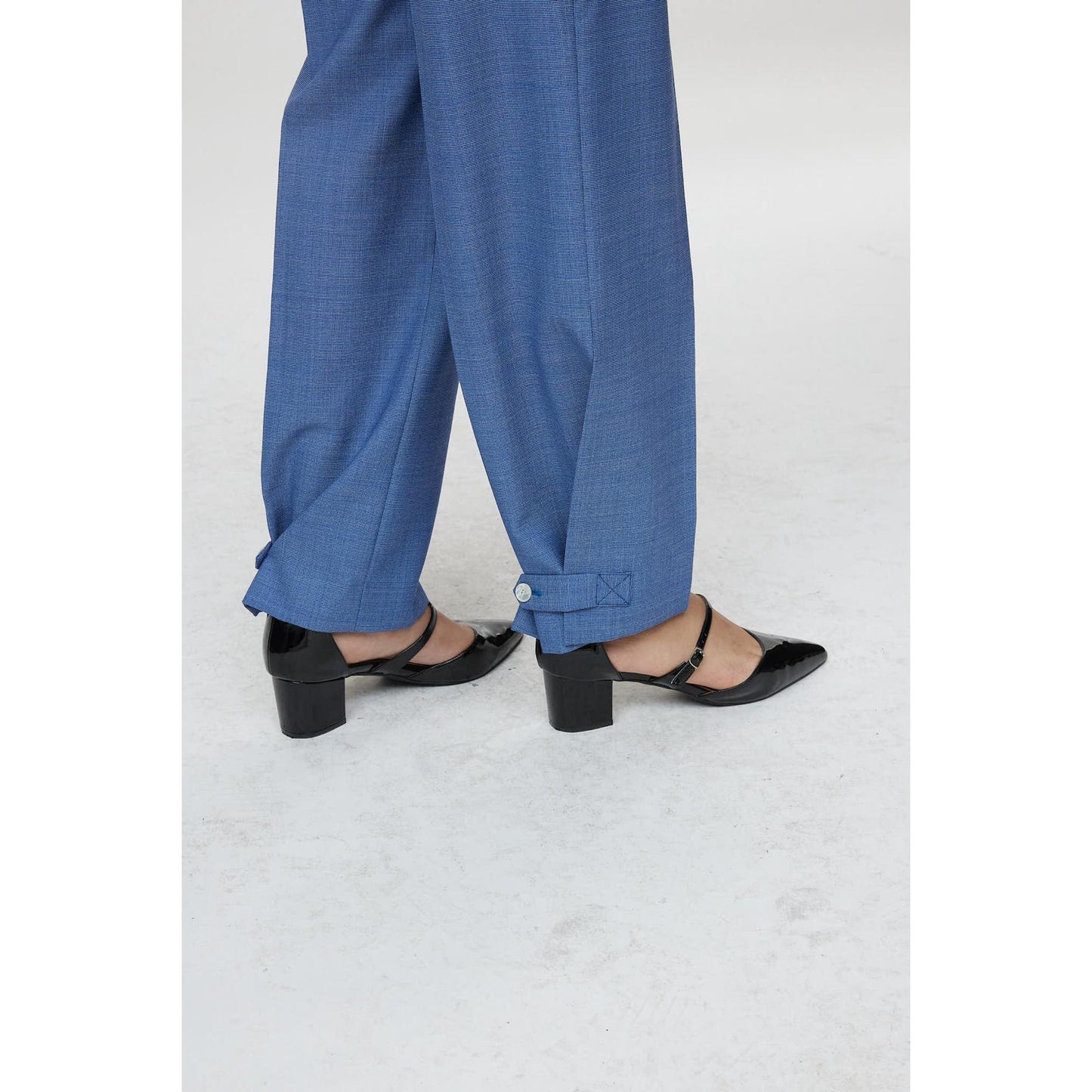 Women Forli Trouser - Wide Leg Trousers in Royal Blue