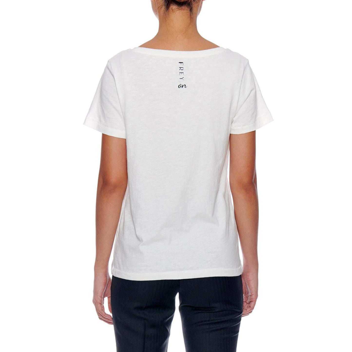 Women Toulon Crew Neck 2-Pack Black And White