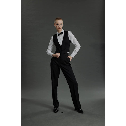 Women Canico - Limited Edition Waistcoat - Short Waistcoat in Black