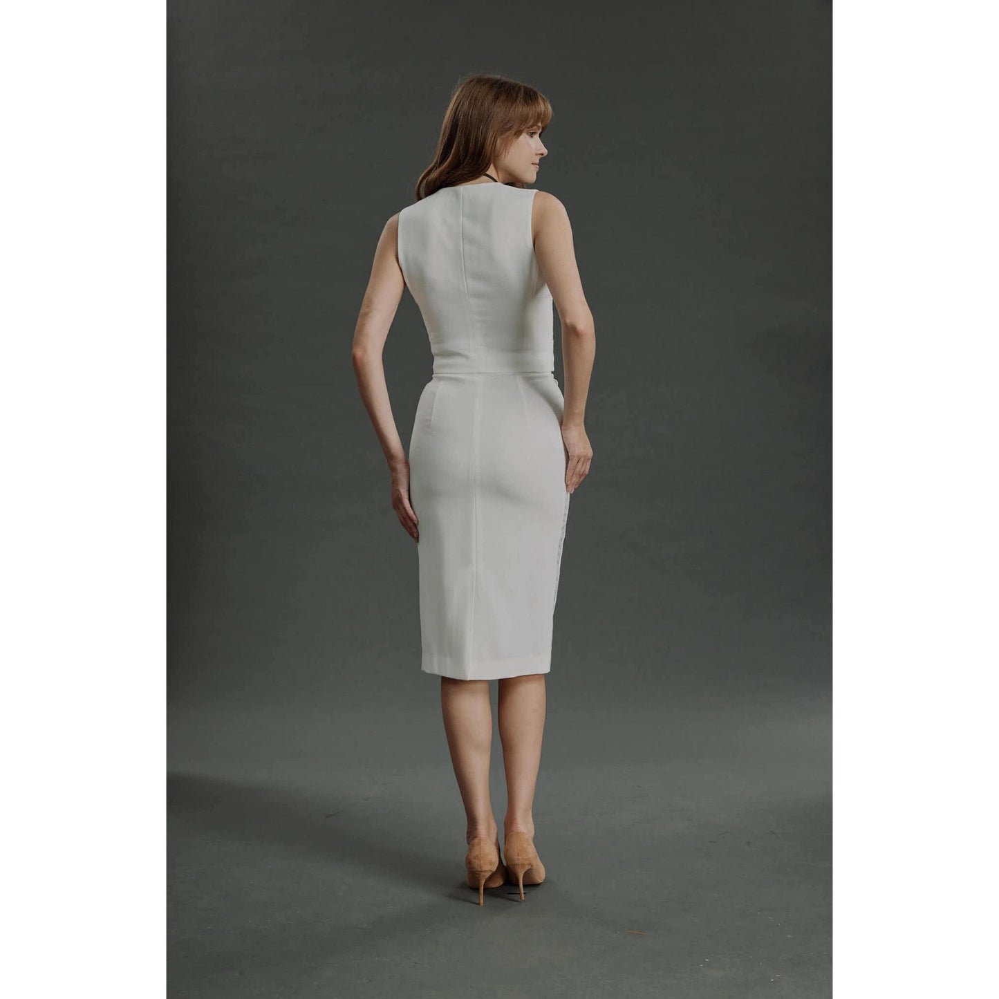 Women Canico - Limited Edition Waistcoat - Short Waistcoat in White