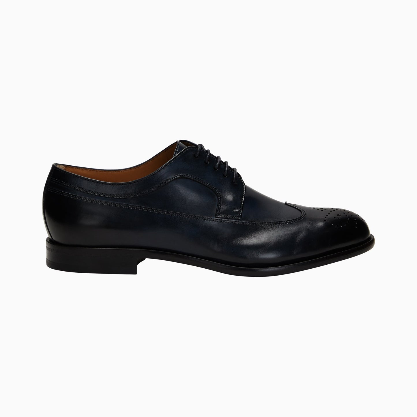 Men Bristol Derb Shoes - Dark Blue