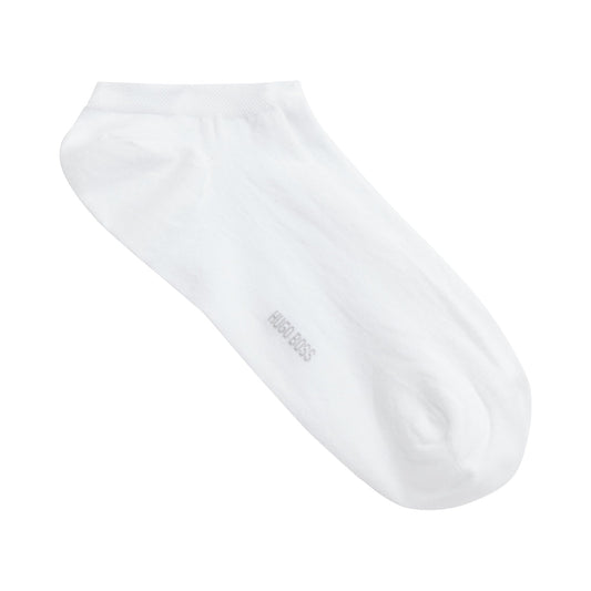 Men Low Cut Sneaker Hosiery - White
