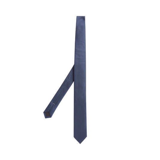 Men Tie 6 cm Neckwear - Dark Blue