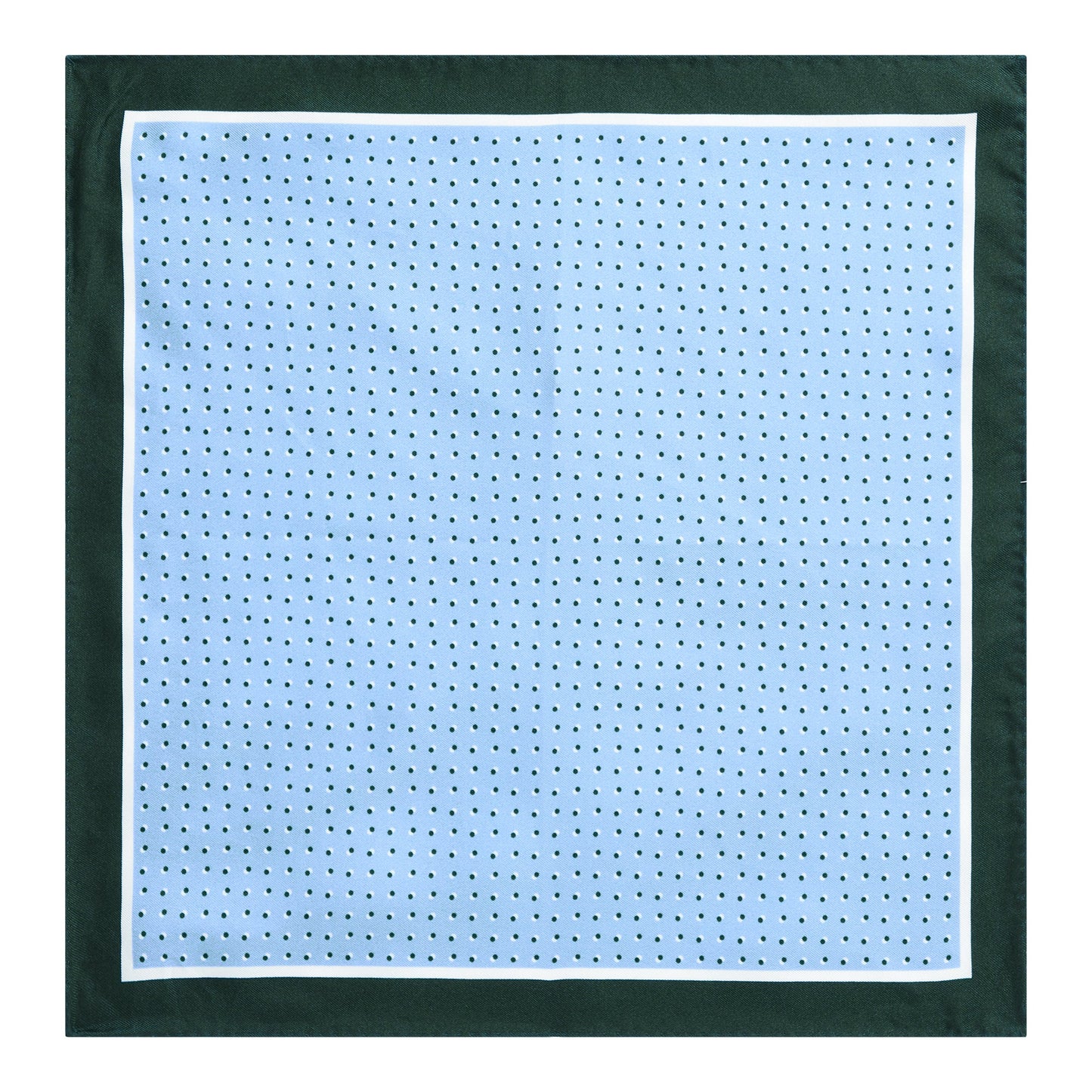 Men P.sq. cm33x33 rolled Neckwear - Light/Pastel Blue