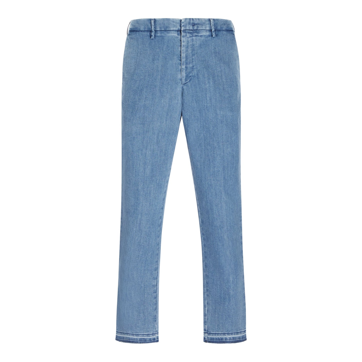 Men Kaito3-Open Edge-W Trousers - Light/Pastel Blue