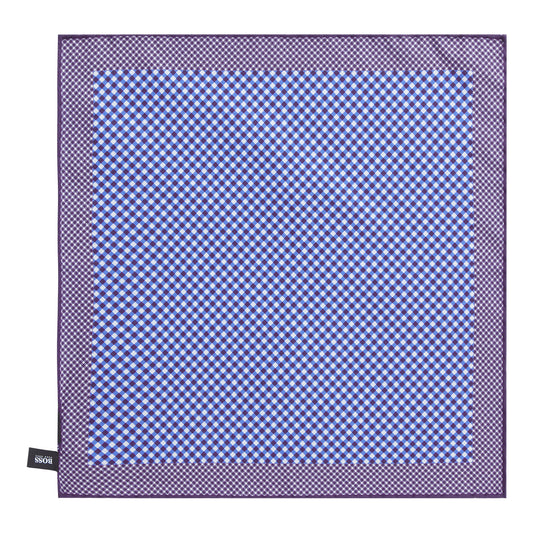 Men T-Pocket sq. cm33x33 Neckwear - Medium Blue