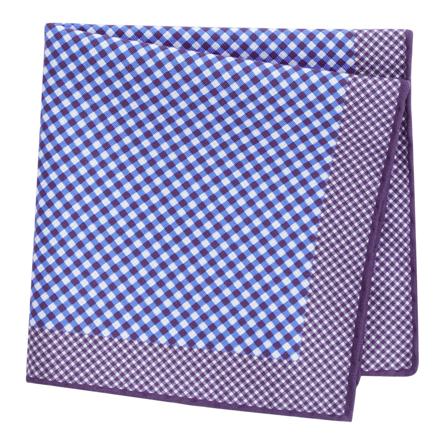 Men T-Pocket sq. cm33x33 Neckwear - Medium Blue