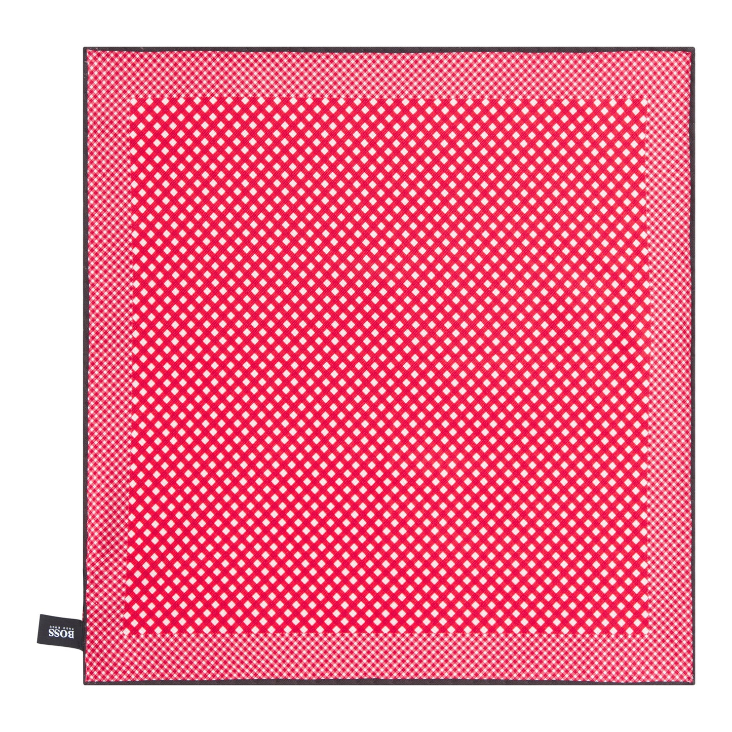 Men T-Pocket sq. cm33x33 Neckwear - Bright Red