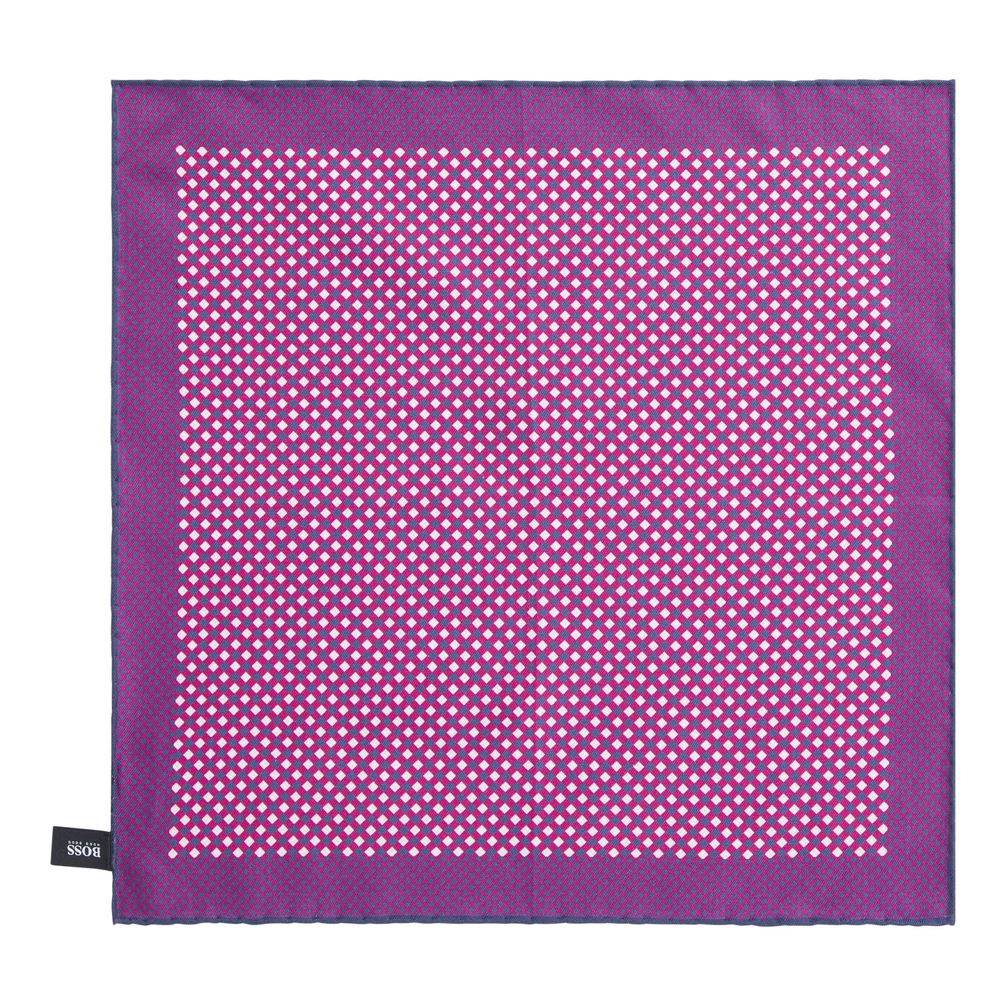 Men T-Pocket sq. cm33x33 Neckwear - Dark Pink