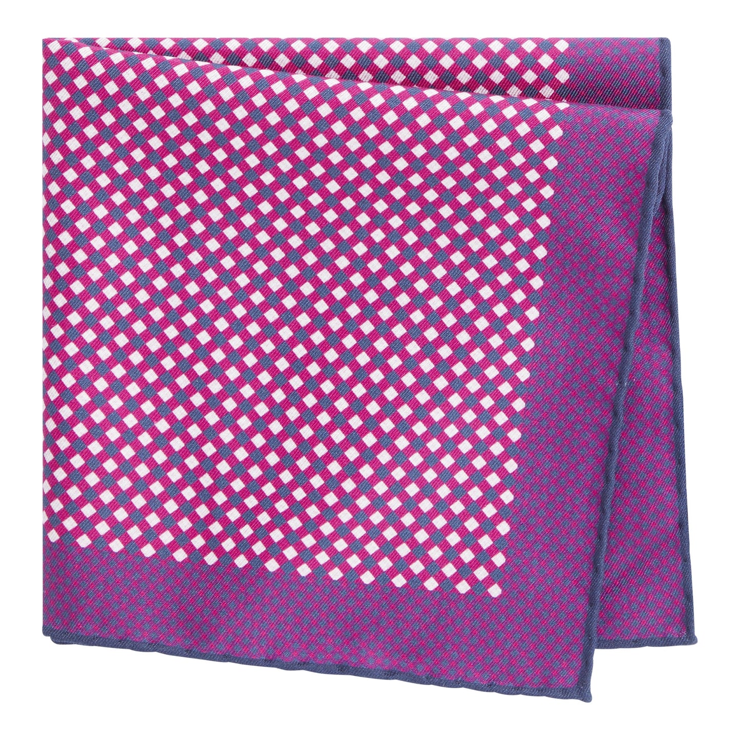 Men T-Pocket sq. cm33x33 Neckwear - Dark Pink