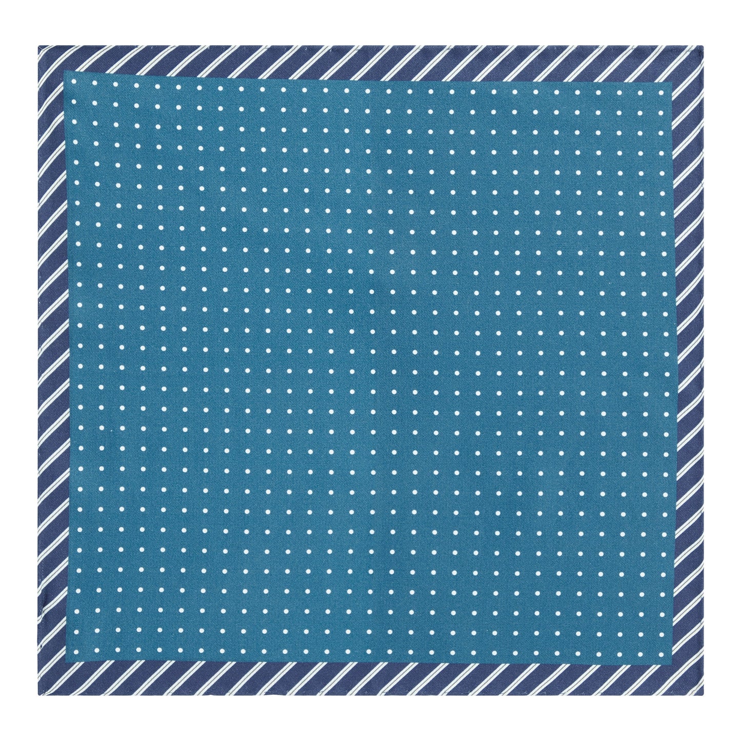 Men T-Pocket sq. cm33x33 Neckwear - Turquoise/Aqua