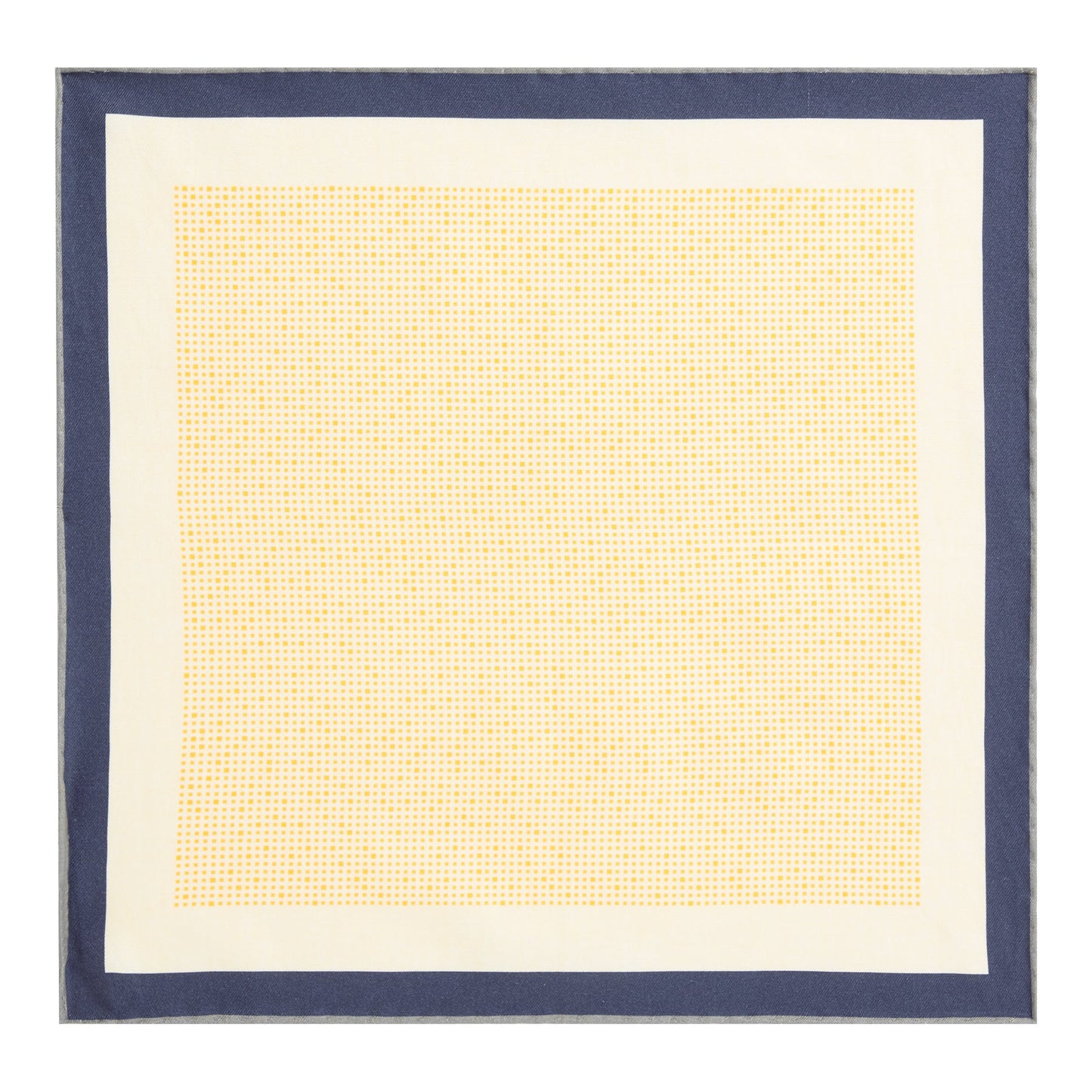Men T-Pocket sq. cm33x33 Neckwear - Medium Yellow