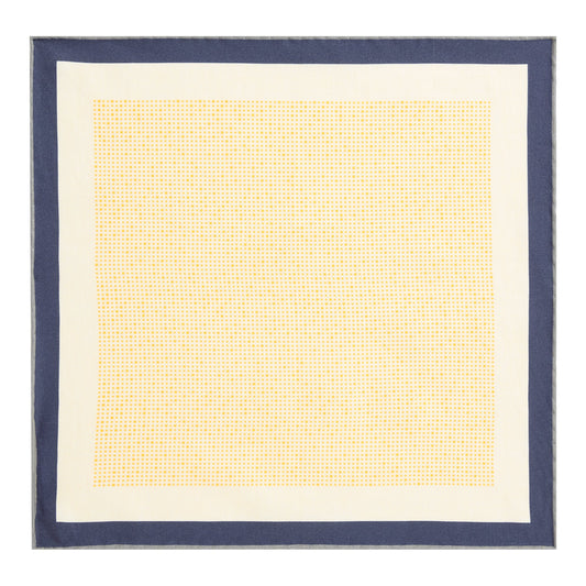 Men T-Pocket sq. cm33x33 Neckwear - Medium Yellow