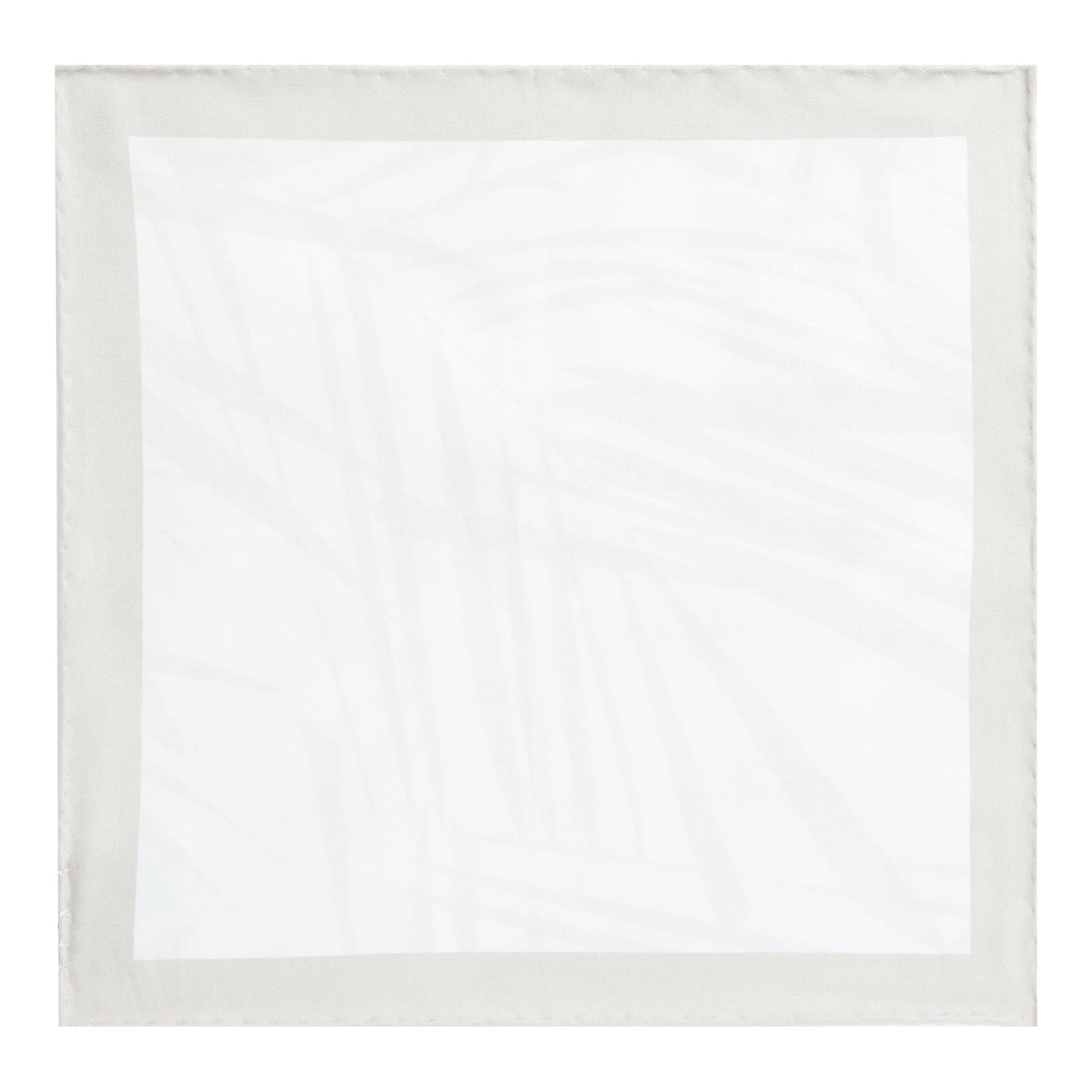 Men T-Pocket sq. cm33x33 Neckwear - Natural