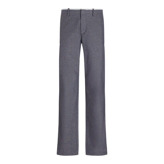 Men Leeman3-10-W Trousers - Medium Grey