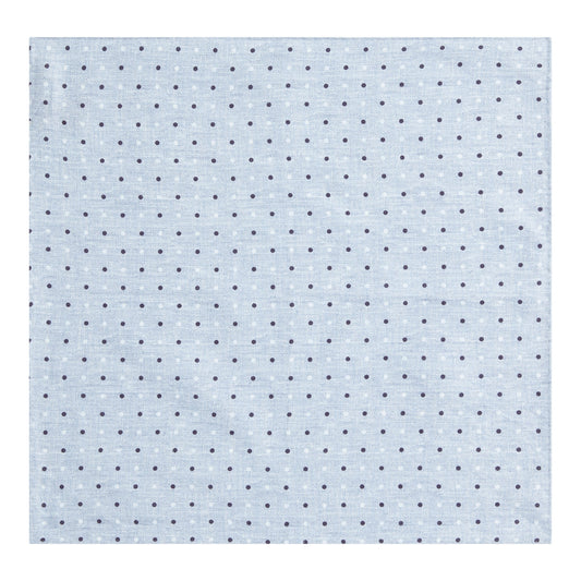 Men P.sq. cm33x33 rolled Neckwear - Navy