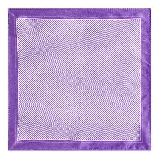 Men P.sq. cm33x33 rolled Neckwear - Medium Purple