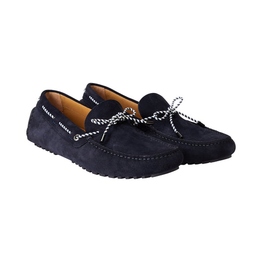 Men Driver Mocc sdlc Shoes - Dark Blue