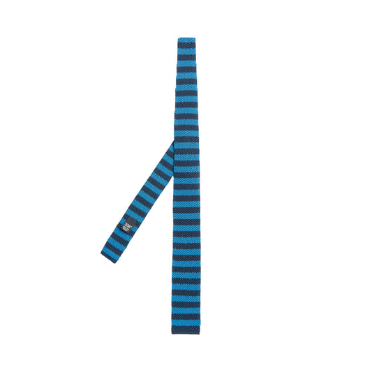 Men T-Tie 6 cm knitted Neckwear - Navy