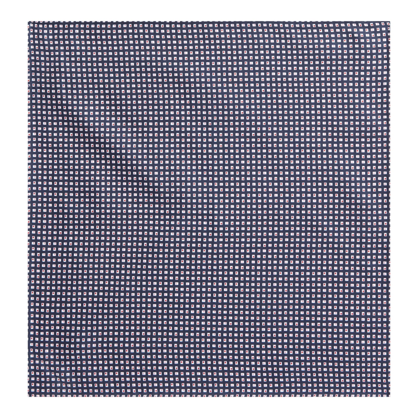 Men P.sq. cm33x33 rolled Neckwear - Navy