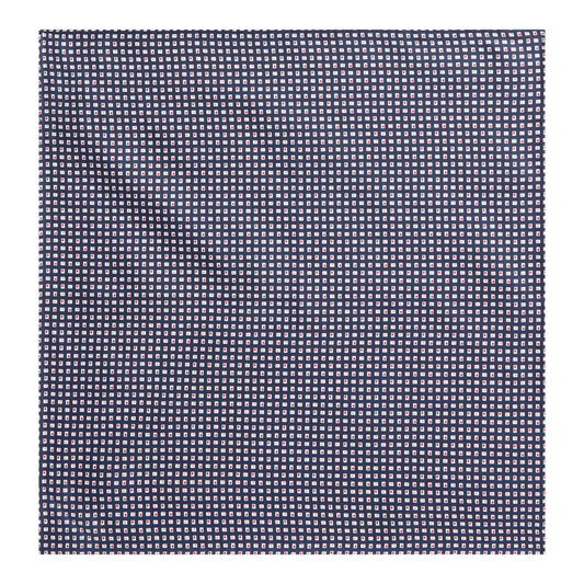 Men P.sq. cm33x33 rolled Neckwear - Navy