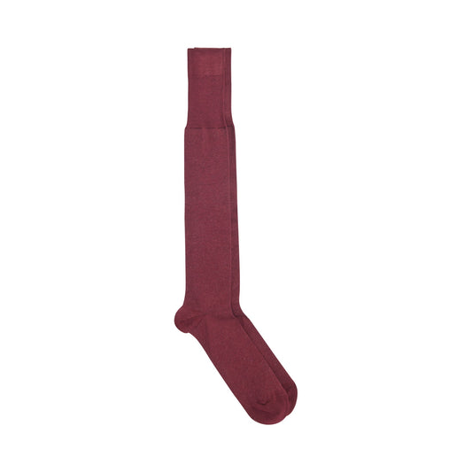 Men George KH Colours Hosiery - Dark Red