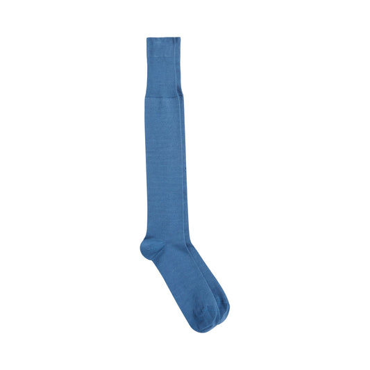Men George KH Colours Hosiery - Medium Blue