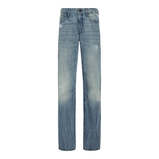 Men Orange24 Barcelona Jeans - Bright Blue