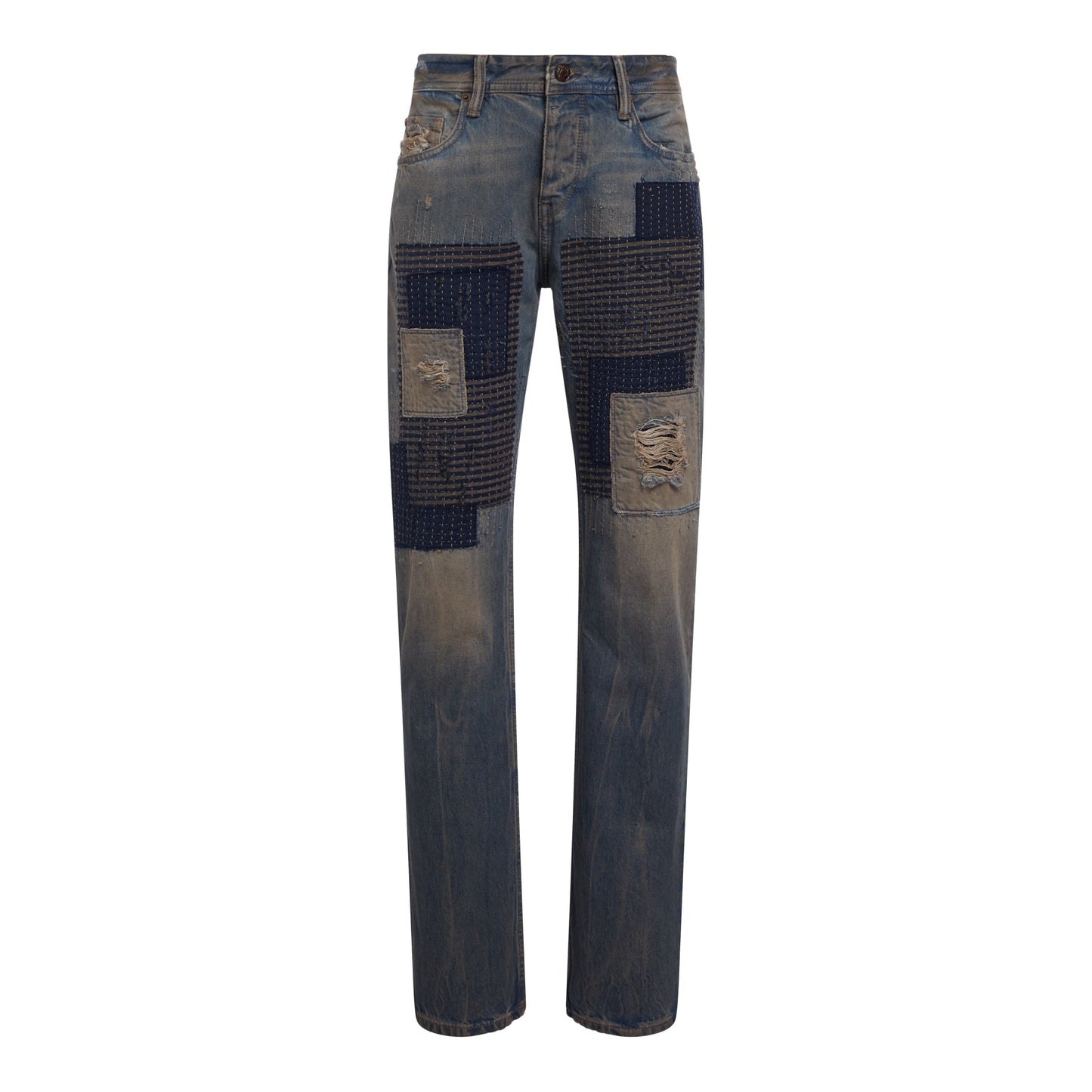 Men Orange90 Jeans - Medium Blue