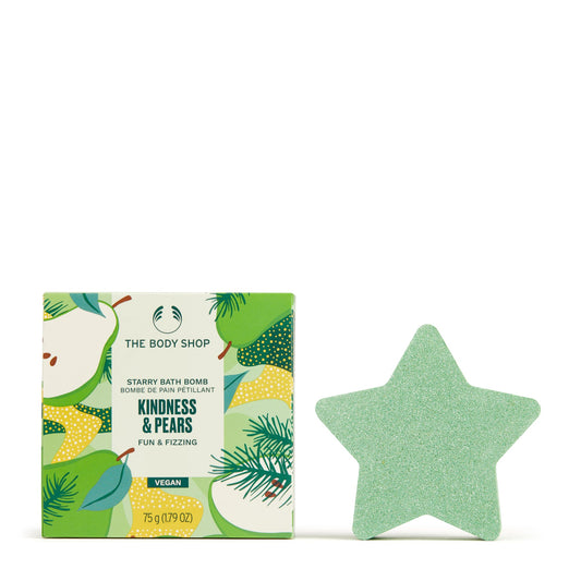 Kindness & Pears Starry Bath Bomb - 75g