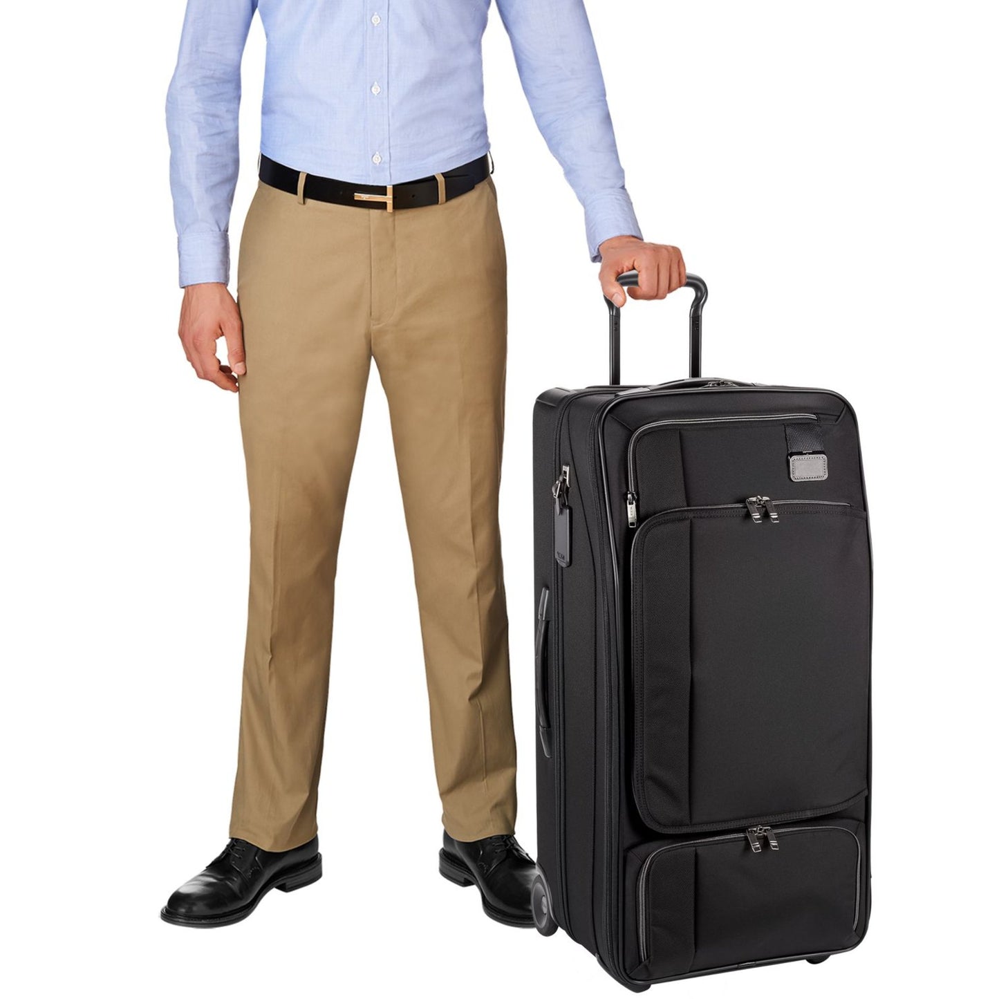 Men / Unisex Tumi Merge Wheeled Duffel - Black Contrast