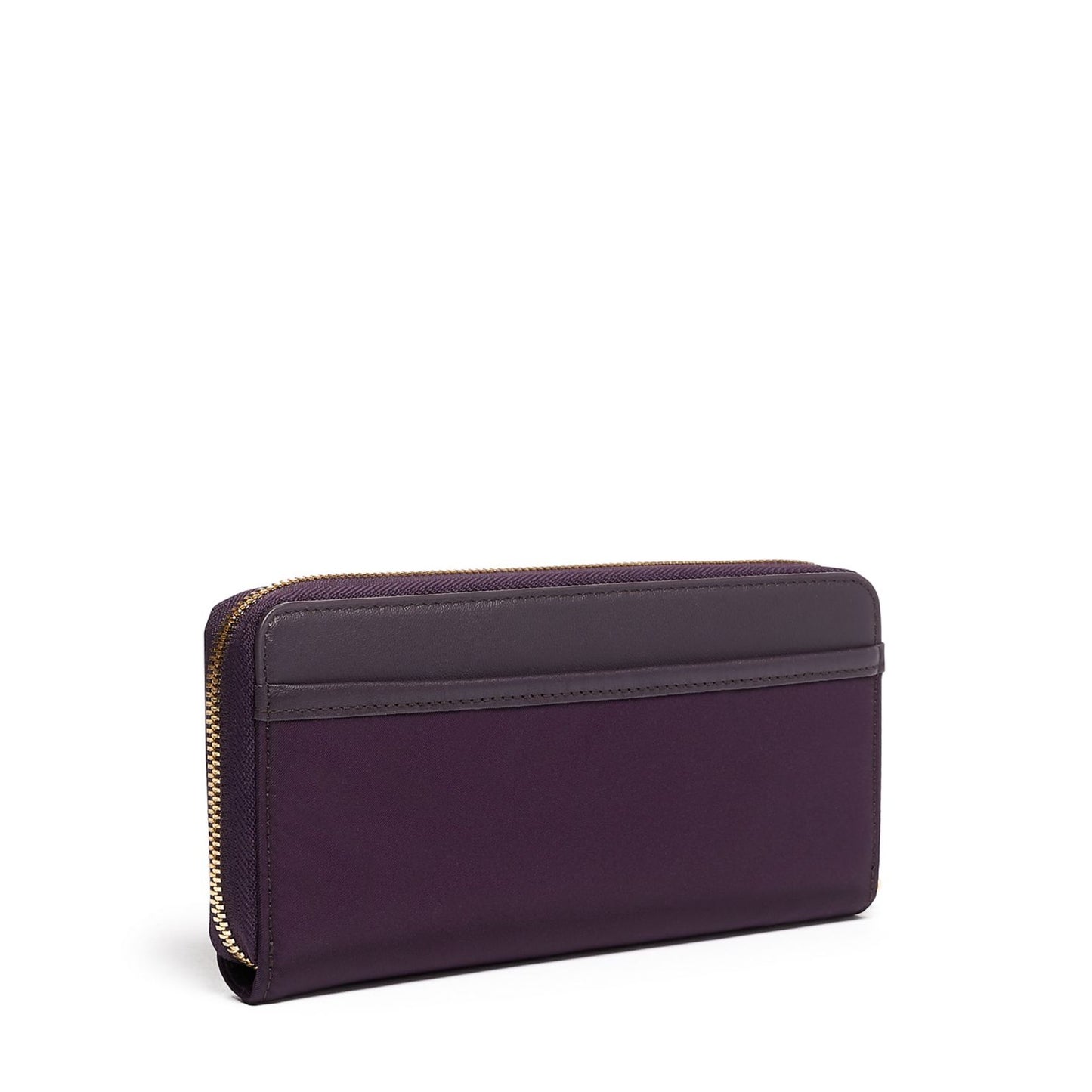 Women Voyageur Zip-Around Continental Wallet - Blackberry