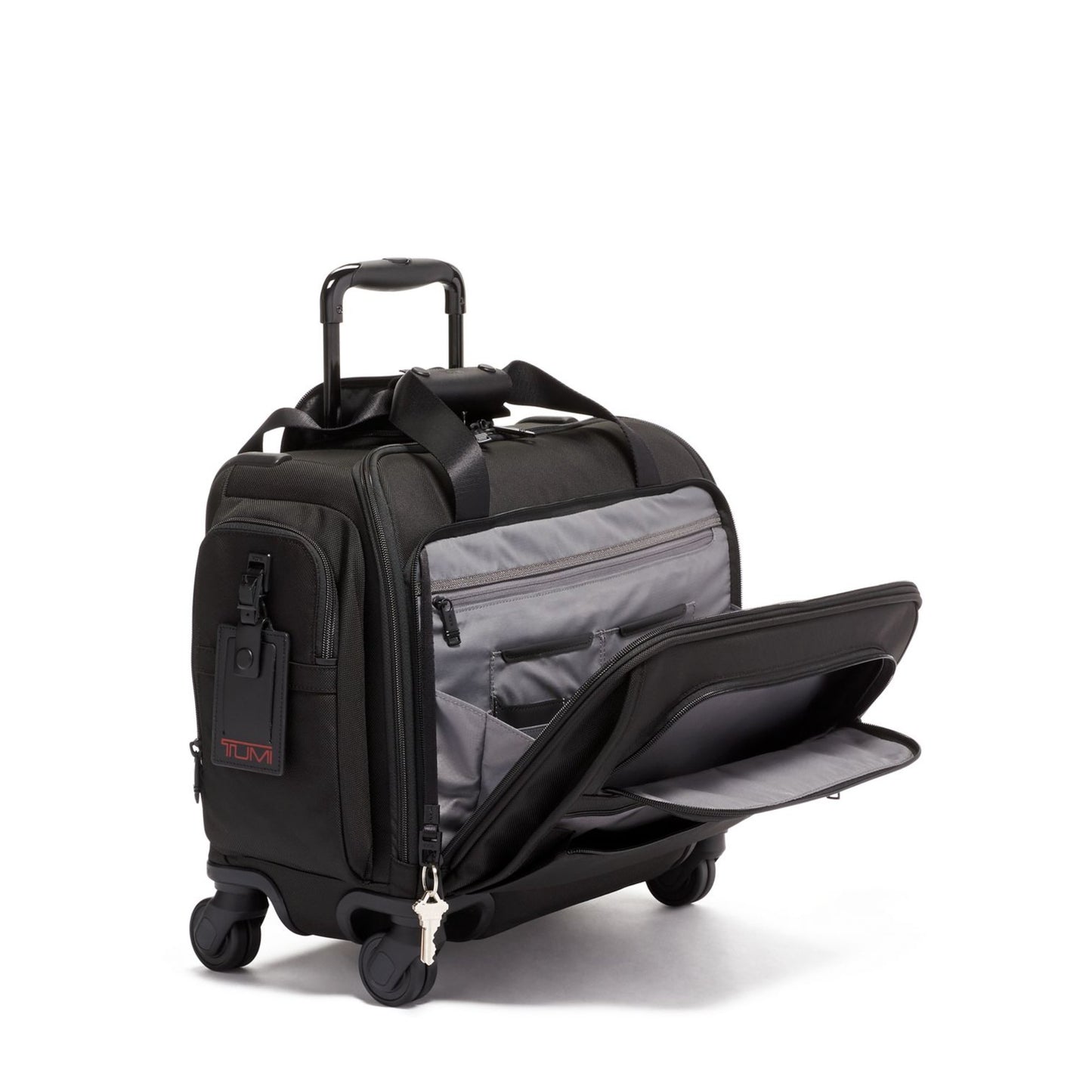 Men / Unisex Tumi Alpha 4 Wheel Duffel - Black