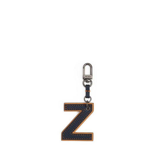 女用 Tumi 女士口音字母吊飾 - Z - 海軍藍穿孔