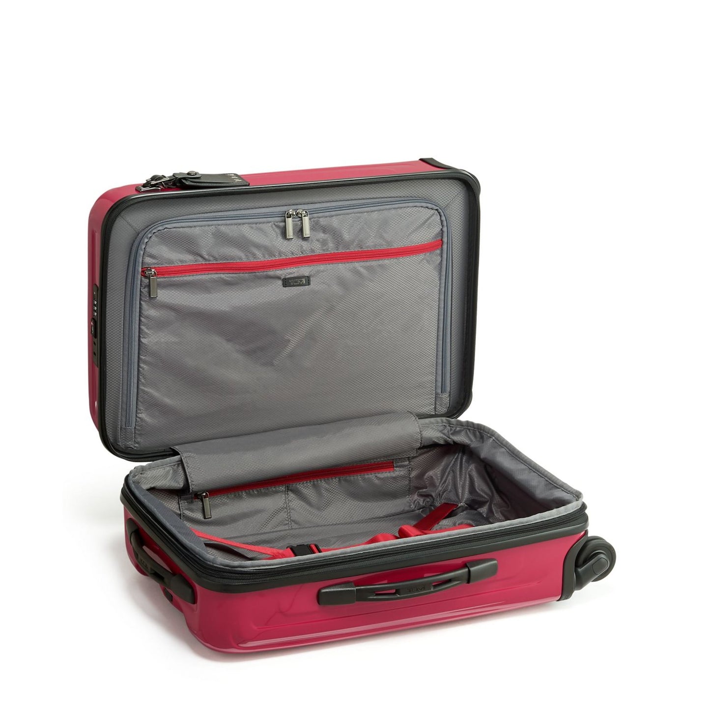 Men / Unisex Tumi V4 International Expandable 4 Wheeled Carry-On 20" - Raspberry