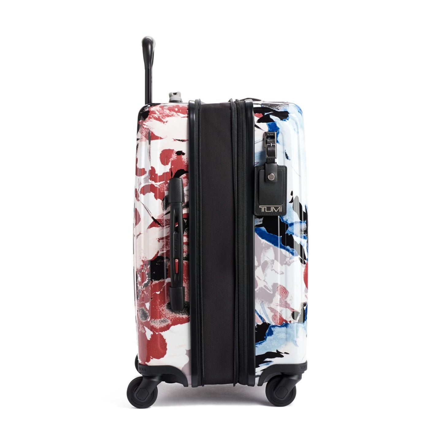 男士/男女通用 Tumi V4 International 可擴展 4 輪隨身行李箱 20 英寸 - 腮紅花卉