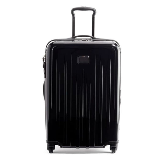 男士/男女通用 Tumi V4 短途旅行可擴展 4 Whl 包裝箱 24 英寸 - 黑色