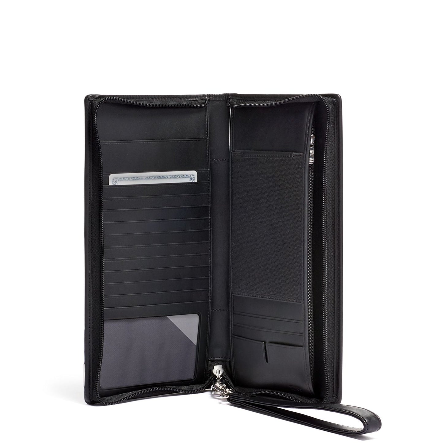 Men / Unisex Alpha Zip Travel Case - Black Chrome