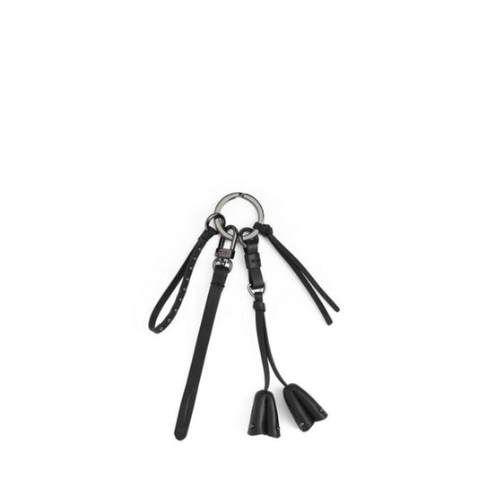 Women Tumi Womens Accents Floral Bell Charm - Black